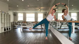 30 Min Tone y Band Barre to Mid Barre Workout Clip 2