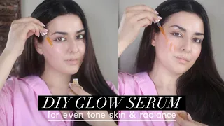 DIY GLOW SERUM I TO EVEN SKIN TONE & GIVE RADIANCE I #100WATTSKIN I BEYOND BEAUTY NATASHA