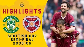 Hibernian v Hearts Highlights | Red Card Drama as Hearts Thrash Hibs | Scottish Cup