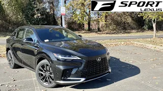 2024 Lexus RX 350 F Sport: POV Start Up, Test Drive, Walkaround and Review