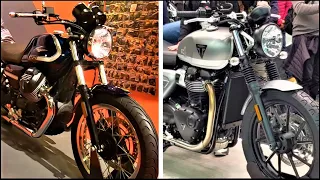 MOTO GUZZI V7 SPECIAL VS TRIUMPH STREET TWIN 2022