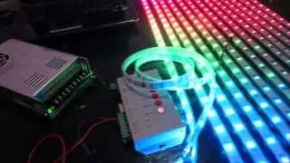 How to Build an LED Display, #1 Basic Wiring and Setup (WS2801 LEDs)