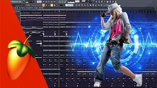 ( electro freestyle )  FL Studio 🤖 DEMO