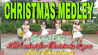 CHRISTMAS SONGS MEDLEY 2022 - Jingle Bells, All i want for Christmas & Last Christmas | Hyper movers