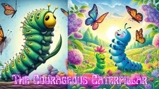 "The Courageous Caterpillar: Embracing Change and Growth"| English Cartoon Story.