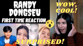 FIRST TIME REACTION - RANDY DONGSEU | REACTION | REAKSI | OME TV | FILIPINA IN THE UK REACTION