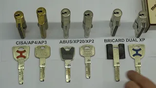 отмычка для вскрытия замков Самоимпресия cisa ap4 ap3 abus xp20 xp2 bricard dual xp Lock Pick