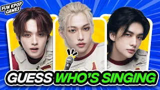 GUESS WHO'S SINGING #1 - FUN KPOP GAMES 2023