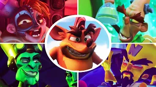 Crash Bandicoot 4: It's About Time All Bosses & Ending