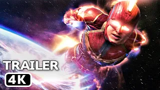 THE MARVELS - Trailer 3 (4K ULTRA HD) Captain Marvel 2, NEW 2023