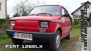 Mycie szyb + Nowe naklejki w maluchu?! | Fiat 126elx