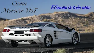 Cizeta Moroder v16t: Creando el sueño de todo niño