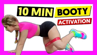 10 MIN BOOTY ACTIVATION 🍑 To Grow Your Glutes 💁🏼‍♀️ Optional: Resistance Band I Workout Online