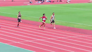 大阪マスターズ陸上 男子100m 荒川大輔選手