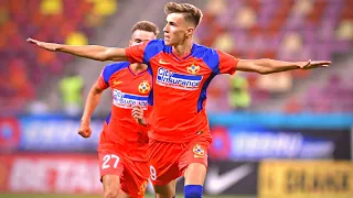 REZUMAT | FCSB - Farul 2-0. Edjouma și Tavi Popescu au rezolvat cazul pentru echipa lui Becali