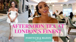 GET READY WITH ME | AFTERNOON TEA AT FORTNUM AND MASON
