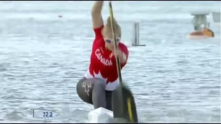 2017 ICF World Cup 2 in Szeged, Hungary, Woman's C-1 200m Heat 5. HD