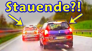 RTW übersehen, Schulterblick und kein Abstand am Stauende | DDG Dashcam Germany | #439