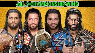 ROMAN REIGNS ALL CHAMPIONSHIP WINS