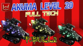 War Commander The Akuma level 20 Full Tech.