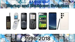 Samsung Startup and Shutdown evolution 1996-2018 #samsung #samsungevolution #samsungphone #fpsamsung