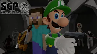 LUIGI Y STEVE EN LA FUNDACIÓN SCP - Garry's Mod