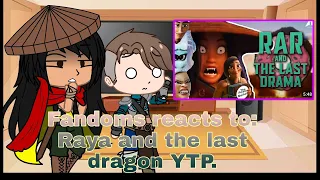 Fandoms reacts to Raya and the last dragon YTP 🎉 𝟺𝟶𝟶 𝚜𝚞𝚋𝚜 🎉 - Gacha Club reacts . 😂👌 @MaeveAlthea