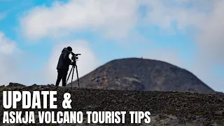 Volcano Update and Volcano Tourist Tips for Askja in 2023