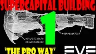 EVE Online - Building TITANS, SUPERCARRIERS and CAPITAL SHIPS - The PRO Way - Part 1 'FOUNDATIONS'