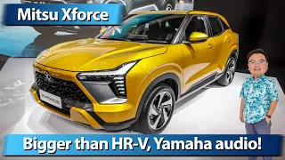 Mitsubishi Xforce SUV - bigger than Honda HR-V, Yamaha premium audio!