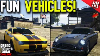 Top 10 Most Fun Vehicles In GTA Online