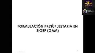 CURSO SIGEP