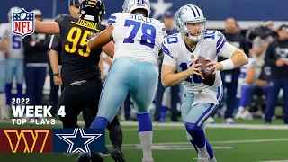 Dallas Cowboys Top Plays vs. Washington Commanders | 2022 Regular Season Week 4