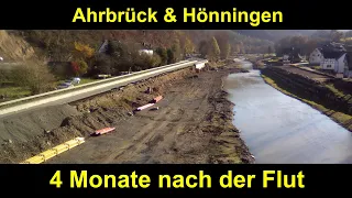 Ahrtal im November 2021 - Bilder des Ahrufers von Ahrbrück bis Hönningen