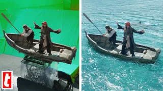 Iconic Movie Scenes With And Without Special Effects