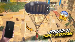 New🔥 FULL GAMEPLAY IPHONE 11 IN 2024!! | IPHONE 11 | PUBG MOBILE