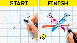 Drawing VS Painting: 101 Tutorials for Beginners to Create Own ART 🎨🖌️