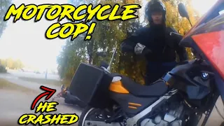 Some of the CRAZIEST Dirtbike Police Chases of All Time! - Bikes VS Cops #7