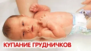 Первое купание новорожденного. Акватренировки для грудничков в ванной | Грудничковое плавание