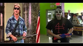 RODDY PIPER THEY LIVE CHEW BUBBLEGUM - KICK ASS SPOOF: WWE / WWF LEGEND TRIBUTE  COMMERCIAL