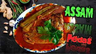 Assam Pedas Fish Head|| Spicy Tamarind Fish