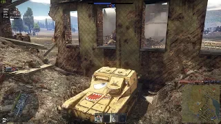 War Thunder - Tankette Hiding in the Houses