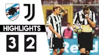 Sampdoria vs Juventus 3 x 2 (All Goals and Highlights) 19 November 2017 (11/19/17)