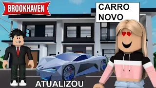 INTERESSEIRA ME VIU COM O NOVO CARRO DE LUXO E PIROU NO BROOKHAVEN RP (Roblox)