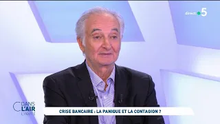 Jacques Attali - Crise bancaire : la panique et la contagion ? #cdanslair l'invité 16.03.2023