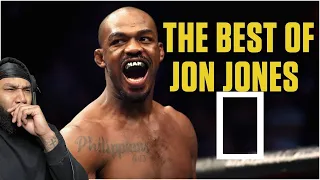 Jon Jones Is The GOAT!! Jon Jones’ best UFC highlights (REACTION)