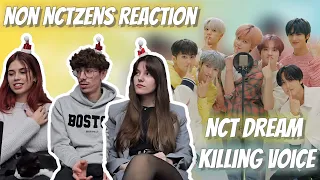 Reaction to NCT DREAM on Dingo Killing Voice | KPOP REACTION