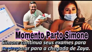 MOMENTO PARTO SIMONE HOSPITAL EM ORLANDO FILHA ZAYA VEJA EMOCIONANTE