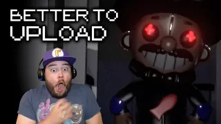 CORYXKENSHIN ANIMATRONIC CAME OUT OF MY COMPUTER!! | Better To Upload (Part 1)