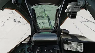 DCS World - Su-25T - Cyclone 3 campaign - Mission 17 - Destruction of the airfield's air defense